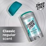 Speed Stick Men's Deodorant, Regular, 4-Pack