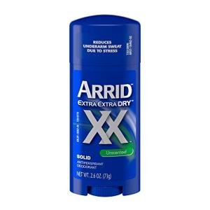 Unscented Arrid XX Antiperspirant Deodorant Sticks 6-Pack