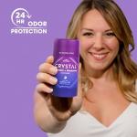 Crystal Magnesium Natural Deodorant Stick, Lavender Rosemary