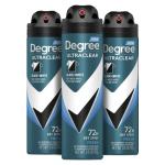 Degree Men Antiperspirant Spray Black + White 3-Pack