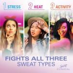 Secret Antiperspirant Spray for Women, Raspberry Bliss