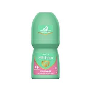 Mitchum Women's Roll-On Antiperspirant, Powder Fresh