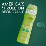 Ban Roll-on Antiperspirant Deodorant, Unscented, 2-Pack
