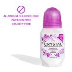 Unscented Crystal Mineral Deodorant Roll-On, 24-Hour Protection