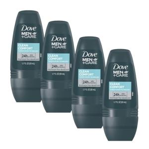 Dove Men+Care Clean Comfort Aluminum-Free Deodorant 4-Pack