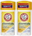 Arm & Hammer Unscented Natural Deodorant Twin Pack