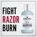 Cremo Soothing Post Shave Balm for Irritated Skin