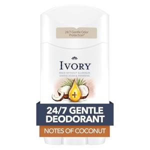 Ivory Coconut Scent Aluminum-Free Deodorant, 24hr