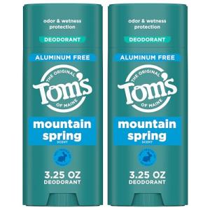 Tom’s of Maine Natural Aluminum-Free Deodorant, 2-Pack
