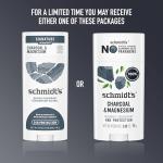 Charcoal & Magnesium Vegan Deodorant - 2 Pack