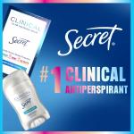 Secret Clinical Strength Antiperspirant for Women, 3 Pack