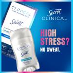Secret Clinical Strength Antiperspirant for Women, 3 Pack