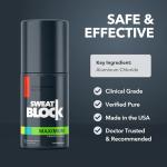 SweatBlock Clinical Strength Antiperspirant & Deodorant Set