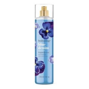 Bodycology Blue Denim Fragrance Body Mist, 8 oz