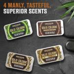 Viking Revolution Men's Cologne Travel Wax Balm Set