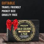 Viking Revolution Men's Cologne Travel Wax Balm Set