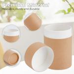 Refillable Paper Lip Balm Tubes - 8 Pack