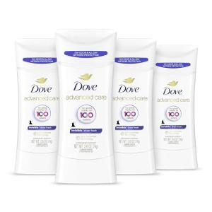 Dove Sheer Fresh Antiperspirant Deodorant Stick, 4 Count