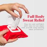 Whole Body Antiperspirant Wipes – Travel-Friendly & Quick Drying