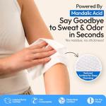 FOMIN Hypoallergenic Deodorant Wipes - 30 Count Variety