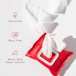 Whole Body Antiperspirant Wipes – Travel-Friendly & Quick Drying