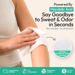 FOMIN Coastal Breeze Deodorant Wipes for Women