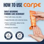 Carpe Feminine Care Intimate Deodorant for Women
