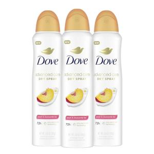 Dove Advanced Care Antiperspirant Spray - Peach & Chamomile