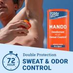 Mando Extra Strength Antiperspirant Deodorant for Men