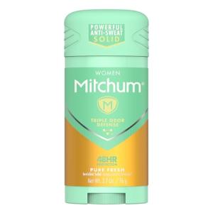 Mitchum Women’s Invisible Solid Deodorant, Pure Fresh