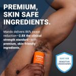 Mando Extra Strength Antiperspirant Deodorant for Men