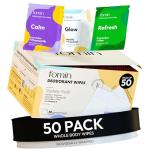 FOMIN Travel Deodorant Wipes - Variety Pack