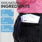 FOMIN 50-Pack Travel Deodorant Wipes - Unscented