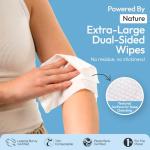 FOMIN 50-Pack Travel Deodorant Wipes - Unscented