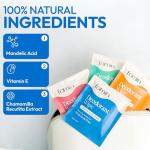 FOMIN Travel Deodorant Wipes - 15 Pack