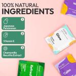 FOMIN pH Balanced Travel Deodorant Wipes - 15 Pack