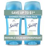 Secret Antiperspirant Deodorant for Women, Fresh Scent