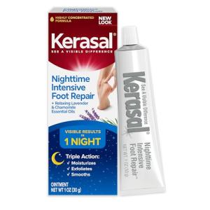 Kerasal Nighttime Foot Repair Ointment for Cracked Heels