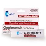 Globe Clotrimazole Antifungal Cream for Itch Relief