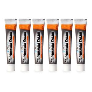 Clotrimazole Antifungal Cream 1% - 6 Pack