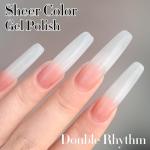 Double Rhythm Gel Nail Polish - Milky White 15ML