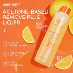 Modelones Natural Acetone Nail Polish Remover - 8 FL.Oz