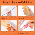 Modelones Natural Acetone Nail Polish Remover - 8 FL.Oz