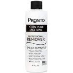 Pronto 100% Acetone Nail Polish Remover, 8 Fl oz