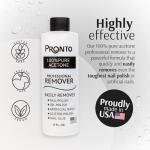 Pronto 100% Acetone Nail Polish Remover, 8 Fl oz
