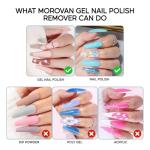 Morovan Easy Gel Nail Polish Remover Kit