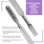 Stainless Steel Cuticle Pusher and Nail Cleaner