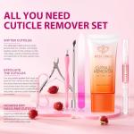 Cuticle Care Kit with Oil, Cream, and Tools