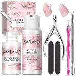 SAVILAND Cuticle Remover and Oil Nail Care Kit
