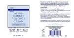 Blue Cross Moisturizing Cuticle Remover Cream 2oz